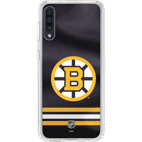 NHL Boston Bruins Home Jersey Galaxy A50 Clear Case
